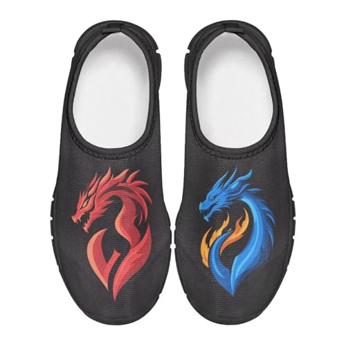 Boys Sneakers Slip on Shoes for Kids Girls Lightweight Fashion Sneakers School Travel Loafers