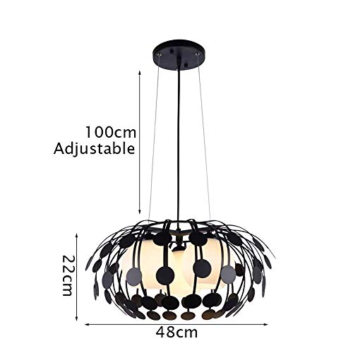 Éclairage lustre suspendu salon pour illuminer les hauts plafonds - 7