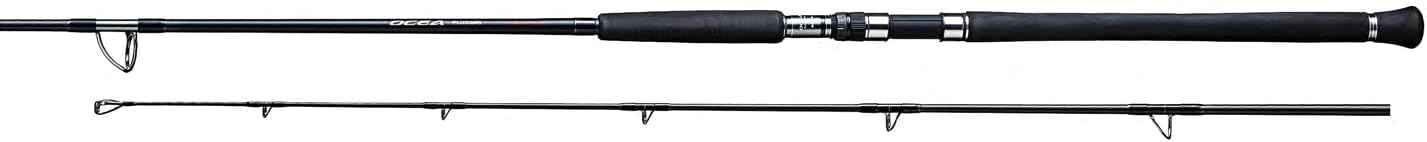 Shimano Full Throttle A Spinning Rods: Ocea Plugger with Fast Action and Heavy Power