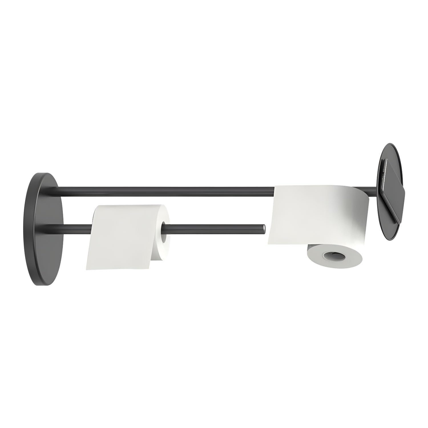 Stainless Steel Dispenser Offering Space Saving Design Holds Multiple Rolls Stainless Steel Dispenser Offering Space Saving Design Holds Multiple Rolls Rust Rack Wall Mount