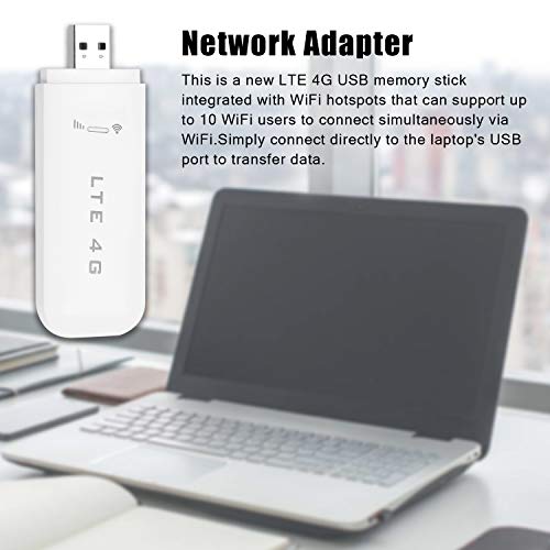 Festnight USB portátil Memory Stick WiFi Modem Car Hotspot 4g Router LTE Slot para cartão SIM Antena