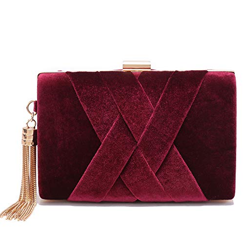 Image of CARIEDO Women's Evening Handbag Clutch Bridal Purse for Wedding Prom Night Out Party