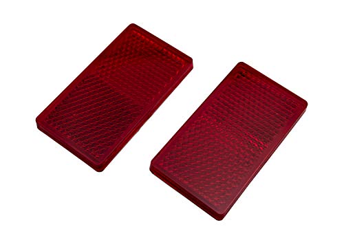 Amazon | ジャスパ(JASPA) 高輝度 反射板 リフレクター 32×60mm 2個
