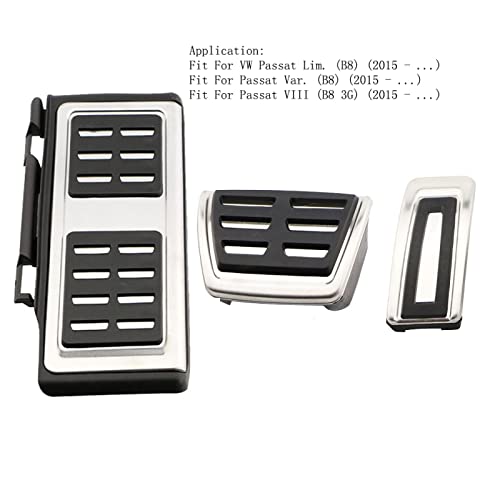 Pedais para Automóveis Para VW Passat B8 3G Edição Limitada Variante VIII 2015-2020 Pedais de Carro