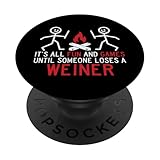È tutto divertimento e giochi fino a quando qualcuno perde un wiener popsockets popgrip intercambiabile