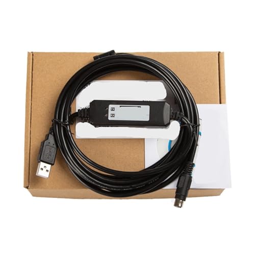 Cable de programación PLC con línea de descarga EP-08M08R-04N04B y longitud de 3 metros