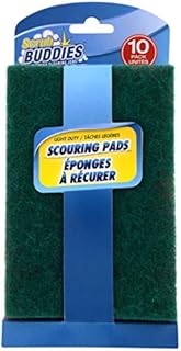 Scrub Buddies Light Duty Scouring Pads - 10 Pack
