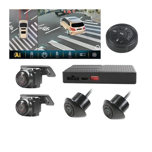 Compatible for Honda Elysion Sedan Driving Imaging Instrument Accessories HD 360 Degree Bird Eye View Camera Car Cam Accessories(Only 360)
