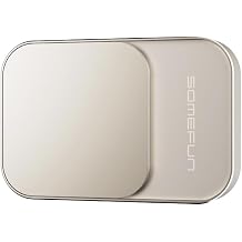 SOMEFUN Car Air Diffuser, Vent Clip, 3 Fragrance Tablets, Metallic, Sliding Cover, 30 Days star light
