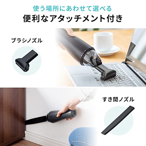 サンワダイレクト ハンディクリーナー コードレス 200-CD073 の商品画像 3