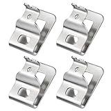 Belt Clips for Dewalt, 4pcs 304 Stainless Steel Drill Clips Tool Hooks with Screws for N268241 N086039 Compatible with 20V Power Tools for DCD980 DCD980L2 DCD985L2 DCD985