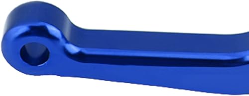 Miniatura 9 de Keenso 1 par de palancas de freno de embrague de motocicleta, manija de freno universal doble disco para GY6 Xmax 400 (azul)