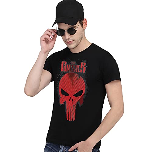Image of Free Authority Mickey & Friends Printed Regular Fit Green Cotton Men's T-Shirt