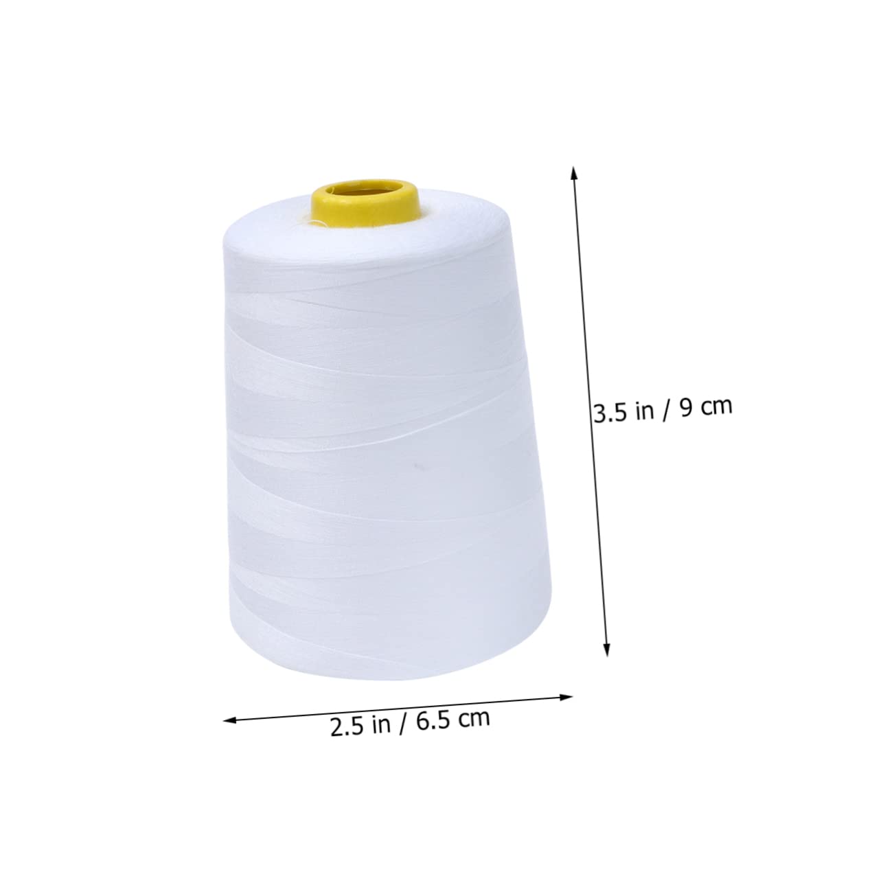 SHINEOFI 3 Series Hilo De Coser Herramientas Negro Jaspeado Acolchado Hilo De Base De Carrete De Bordado Stitching Hilo Para Coser Tela Costura Y Confeccion Línea De Costura 2 Piezas X 3