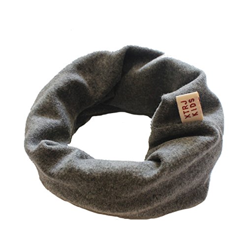 Butterme Art und Weise Mehrfarben Unisex Kleinkind Säuglings Baby Kind warme Baumwollschals Jungen Mädchen Schal Schal Winter Halstuch Dunkelgrau