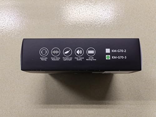 KIMAFUN 2人用ワイヤレスマイク KM-G70 の商品画像 10