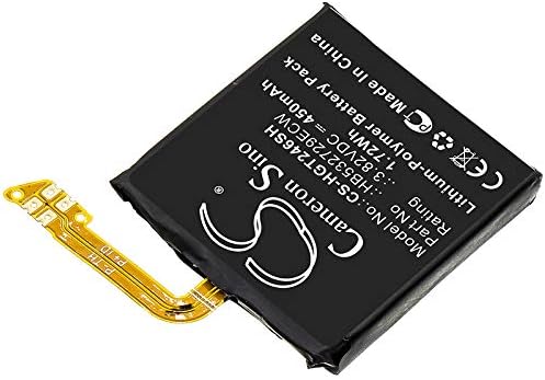 3.82v Compatible with Battery Huawei HB532729ECW GT2 46mm