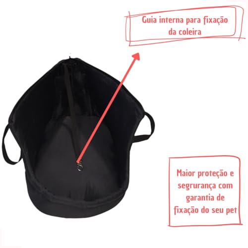 Bolsa Pet De Passeio Para Cães E Gatos Com Fundo Removível (Médio)