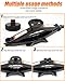 Scissor Jack,Jack Pad Car Jack and Stand Kit Multifunction Lifting Jack Portable Emergency Tire Repair kit Compatible with Tesla Model Y, Model 3, Model X, Model S and Other Electric Cars