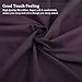 HOMEIDEAS Queen Size Bed Sheets - 4 Piece Set (Purple) - Extra Soft Brushed Microfiber 1800 Bedding Sheets, Deep Pocket, Wrinkle & Fade Free