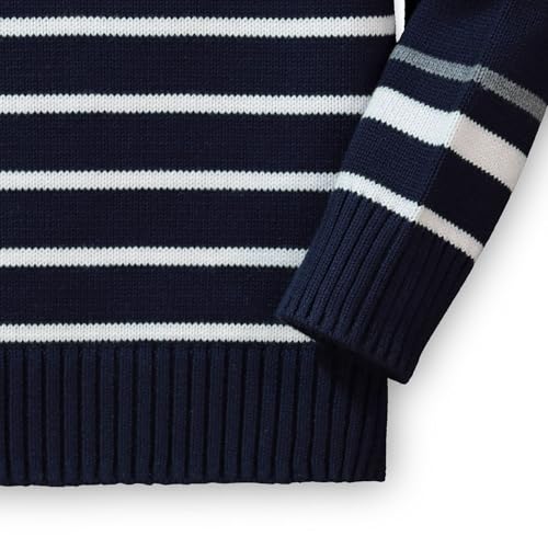 Image of Hope & Henry Boys' Long Sleeve Crew Neck Pullover Sweater