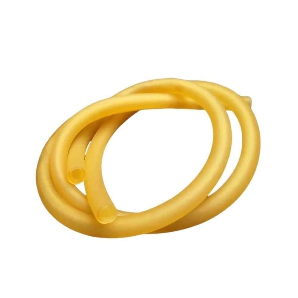 Manguera de látex natural - Banda de goma redonda for uso en laboratorio, resistente a la abrasión, flexible, resistente a los rayos UV.(5metersx12mmx17mm)
