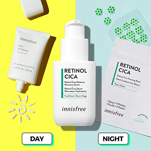 Innisfree Retinol Cica Moisture Recovery Serum: Soothing And Hydrating, Visibly Improve Skin Elasticity And Firmness. #TOP3