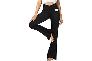 Black Flare Yoga Pants for Women: Embrace Comfort and Style