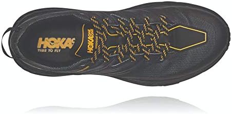 HOKA ONE ONE Mens Speedgoat 4 Gore-TEX Anthracite/Dark Gull Grey Trail Runner - 8 | Image 4