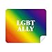 Gradient LGBT Ally Rainbow Homo Cleaning Cloth Screen Cleaner 2pcs Suede Fabric