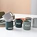 Design Letters Favourite Cup Juego de 2 tazas de café de porcelana de 250 ml Imagen de Design Letters Favourite Cup Juego de 2 tazas de café de porcelana de 250 ml