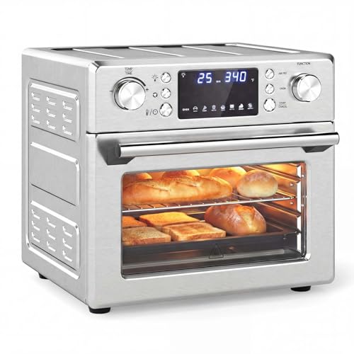 SIMOE 26QT Air Fryer Oven 14-in-1 with Rotisserie
