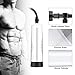Vacuum Penis Pump, BOMBEX Manual Penis Enlarger for Male Erection & Enhancement, Sex Toys for Men,Penis Massage & Stimulation Device with Male Stroker Clear