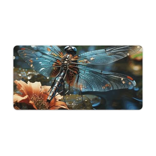 Tapis de souris de jeu grande taille tapis de bureau antidérapant imprimé