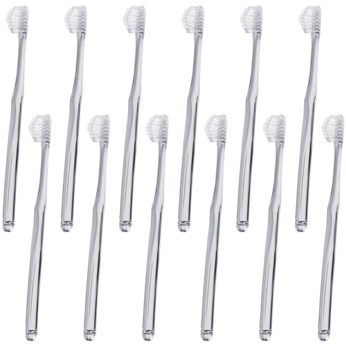 奇跡の歯ブラシ なぞるだけで汚れがおちる おとな用 クリアブラック 12本セット【正規品】【公式】の画像