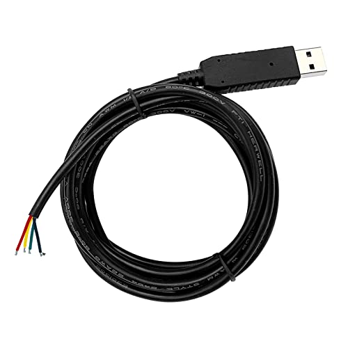 USB-Schalterkabel zum Selbermachen, 1,8 m, Schwarz Cover