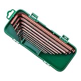 FLCPJGV Juego de 9 Llaves Hexagonales Métricas de 1,5 Mm a 10 Mm para Montaje de Muebles Resistentes