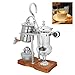 NBSXR Sifón de Lujo de la Familia Real Belga/Belga, Elegante Punto de Apoyo de Doble Filo con Mango en T, cafetera con sifón, para café Espresso Suave