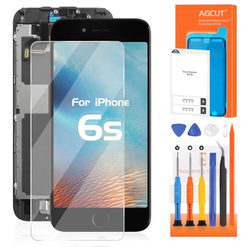 Original for iPhone 6S Screen Replacement with Home Button for iPhone 6S LCD Display A1633 A1688 A1700 Screen Touch Digitizer Assembly Repair Parts