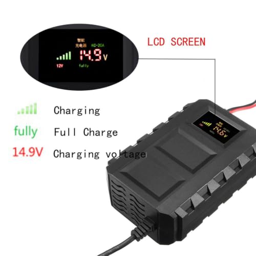 Cargador de batería 12V para solucionar fallos de energía y arranques difíciles 3