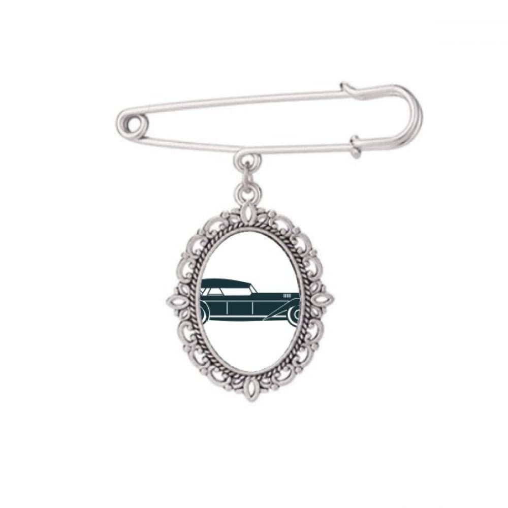 Broche géométrique verte pour robe et châle idéale pour vos soirées - 5