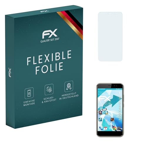 atFoliX Película Protectora compatible con ZTE Nubia N1 Lite Protector Película, ultra claro y flexible FX Lámina Protectora de Pantalla (3X)
