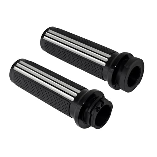 Poignées de guidon moto 1'' 25mm en aluminium robuste pour piloter votre chopper Street Glide