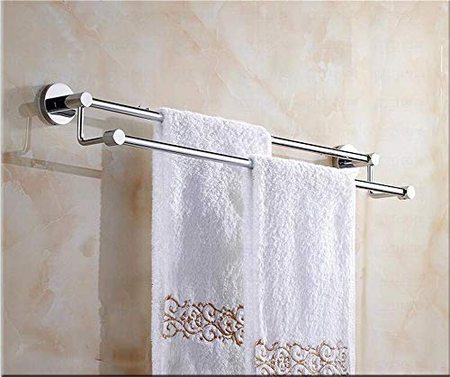 Toallero para pared de baño libre de perforaciones contra la humedad 3