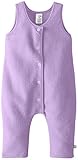 Zutano Unisex Baby Cozie Fleece Overall, Orchid, 12 Months