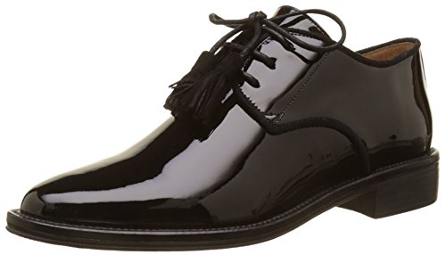 Schmoove Newton, Zapatos de Cordones Derby Mujer, Negro Nero, 41 EU