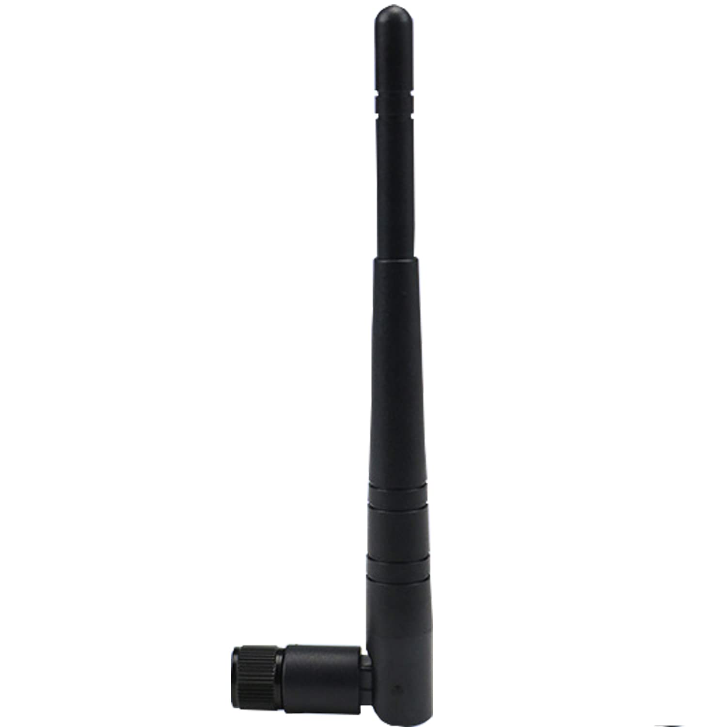 Antena WiFi 5,8G/2,4G WiFi Antena SMA Męski adapter obrotowy 90° Złącze 7DBi wielokierunkowa antena sygnału Wi-Fi do routera bezprzewodowego