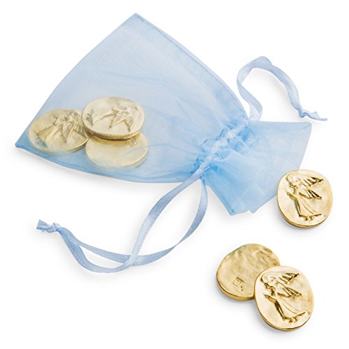 Vilmain Golden Angel Pocket Tokens, Bag of 6