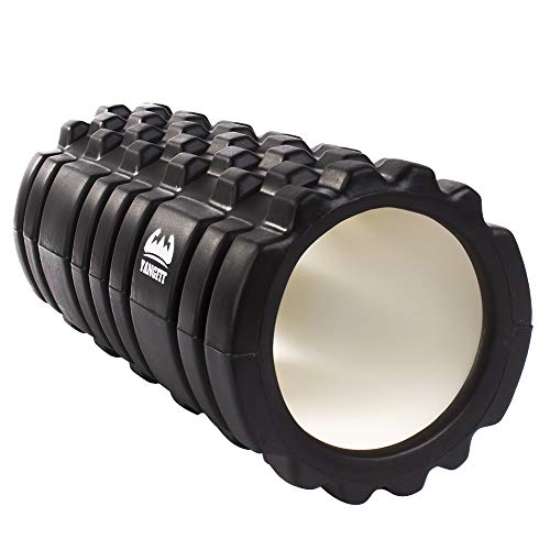 Rolo Massagem Roller Foam Liberação Miofascial Soltura Yoga - PRETO