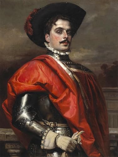Moderne art murale impression Il Fiero Cavalier grand format